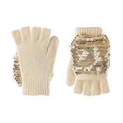 Rockahula Rockahula Shimmer Sequin Knitted Gloves