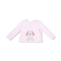 Angel Dear Angel Dear Puppy Stripes Organic Cotton Jersey