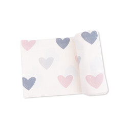 Angel Dear Angel Dear Hearts Swaddle Blanket