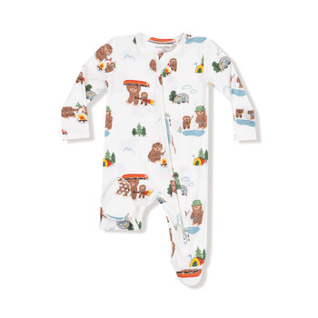 Angel Dear Angel Dear Big Foot Camping 2 Way Zipper Footie