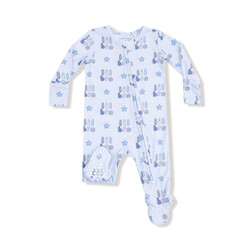 Angel Dear Angel Dear Lil Bro 2 Way Zipper Footie