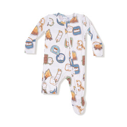 Angel Dear Angel Dear Smores 2 Way Zipper Footie