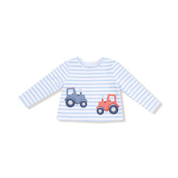 Angel Dear Angel Dear Mini Tractors Organic Cotton Jersey