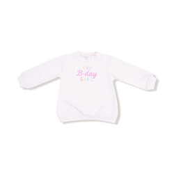 Angel Dear Angel Dear Birthday Girl Oversized Sweatshirt