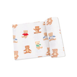 Angel Dear Angel Dear Teddy Bear Swaddle Blanket