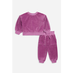 Splendid Splendid Jade Velour Jogger Set