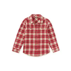 Tea Collection Tea Flannel Button Up Shirt