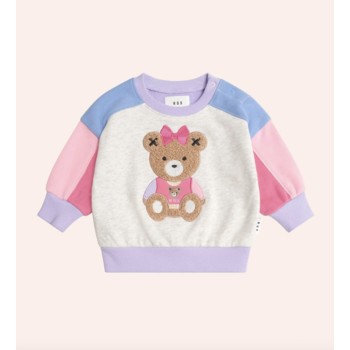 Huxbaby Huxbaby Varsity Huxette Spliced Sweatshirt