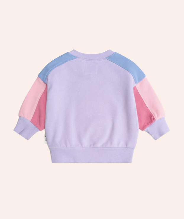 Huxbaby Huxbaby Varsity Huxette Spliced Sweatshirt