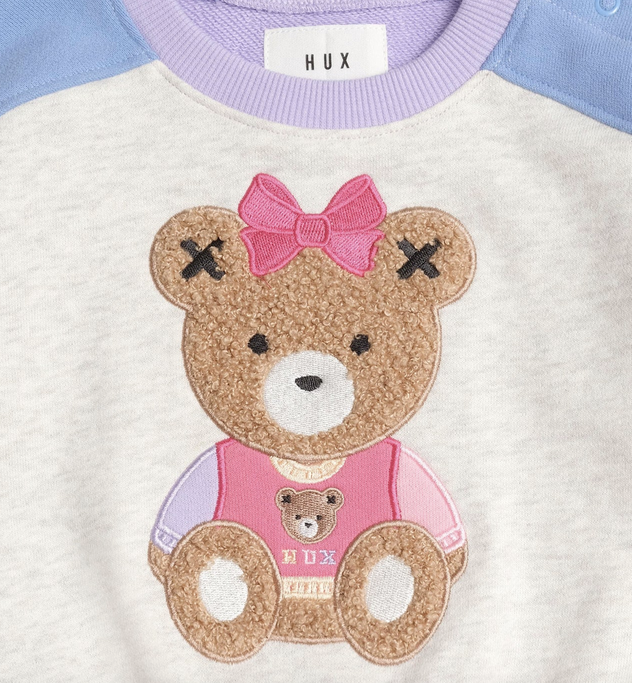 Huxbaby Huxbaby Varsity Huxette Spliced Sweatshirt