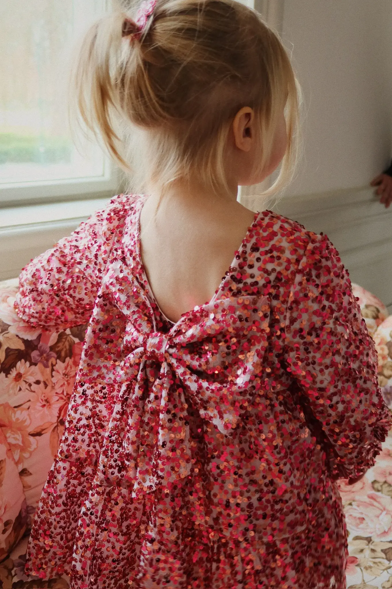 Konges Sløjd Konges Sløjd Lila Sequins Bow Dress
