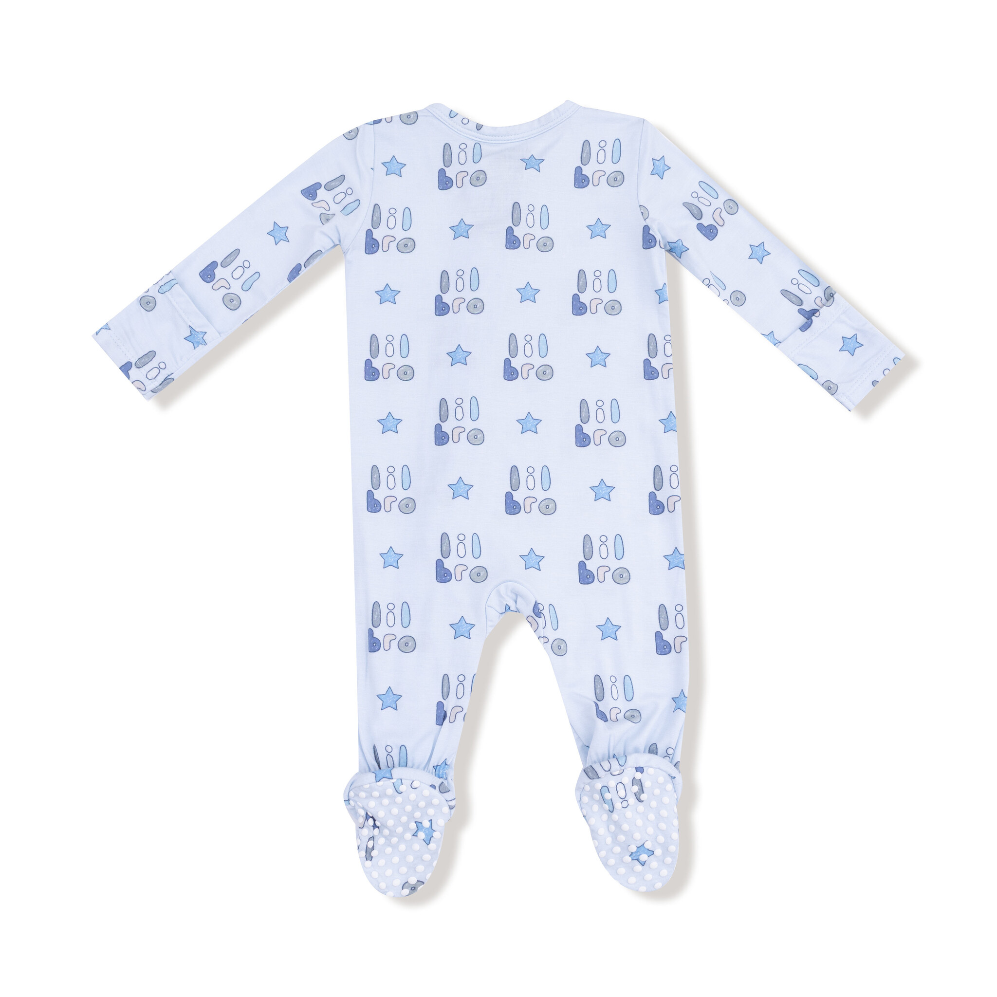 Angel Dear Angel Dear Lil Bro 2 Way Zipper Footie
