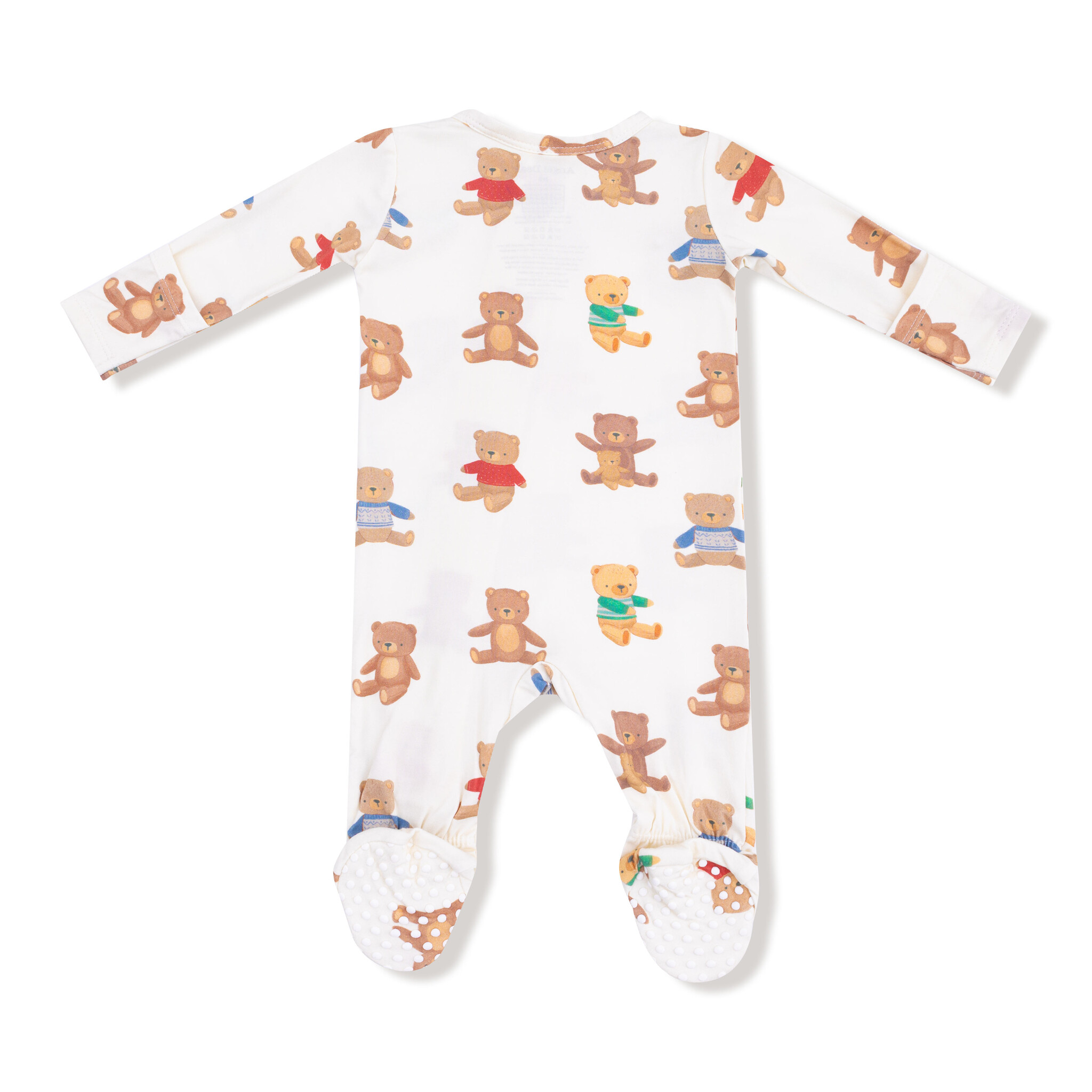 Angel Dear Angel Dear Teddy Bear Collection 2 Way Zipper Footie
