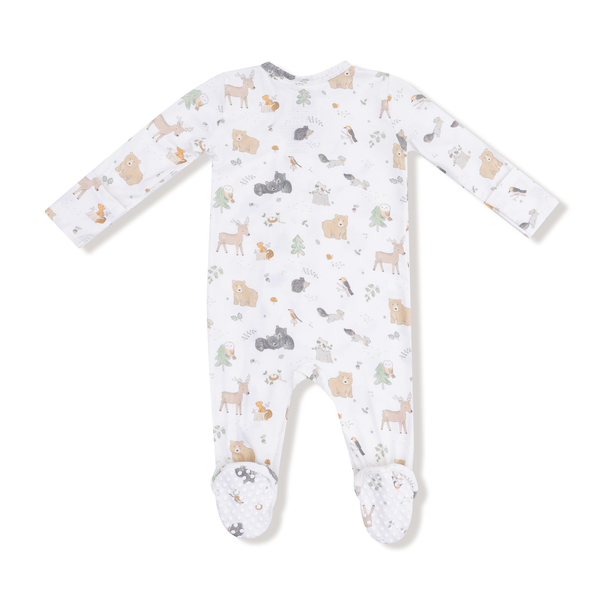 Angel Dear Angel Dear Woodland Babies 2 Way Zipper Footie