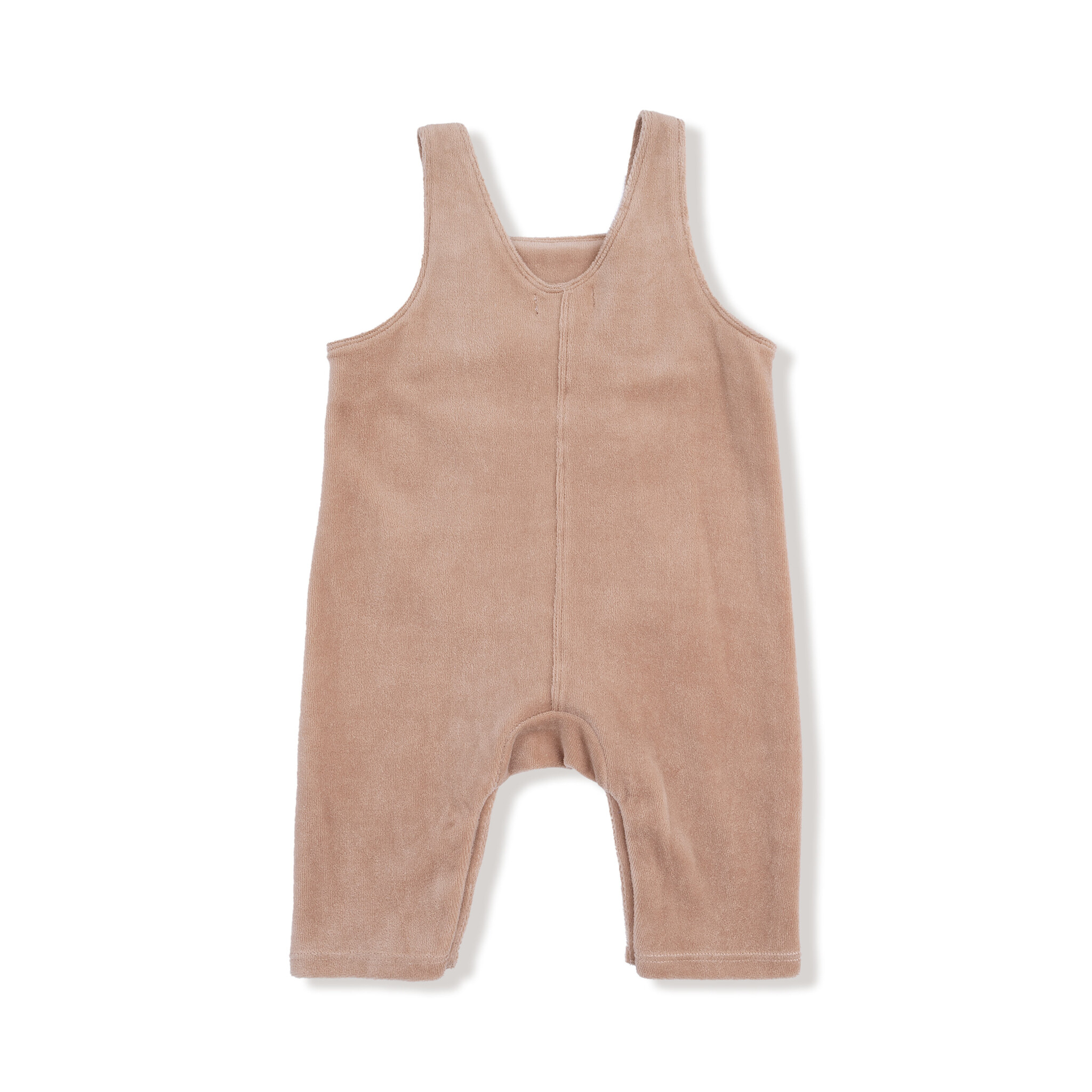 Angel Dear Angel Dear Velour Teddy Bear Overalls