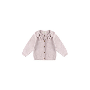 Quincy Mae Quincy Mae Ruffle Collar Cardigan