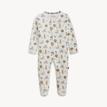 Magnetic Me Magnetic Me Funny Farm Organic Cotton Magnetic Footie