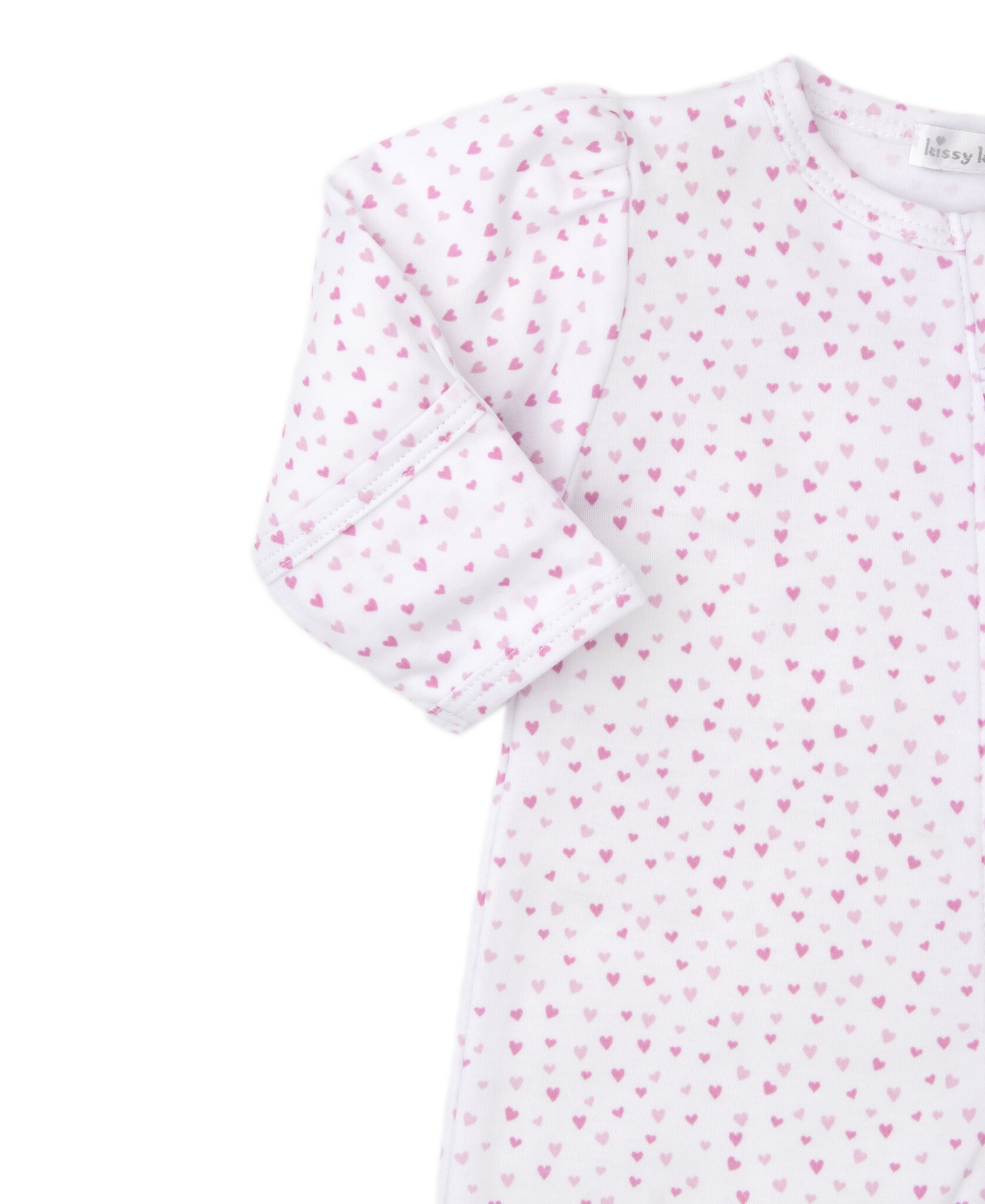 kissy kissy Kissy Kissy Sweethearts Zipper Footie