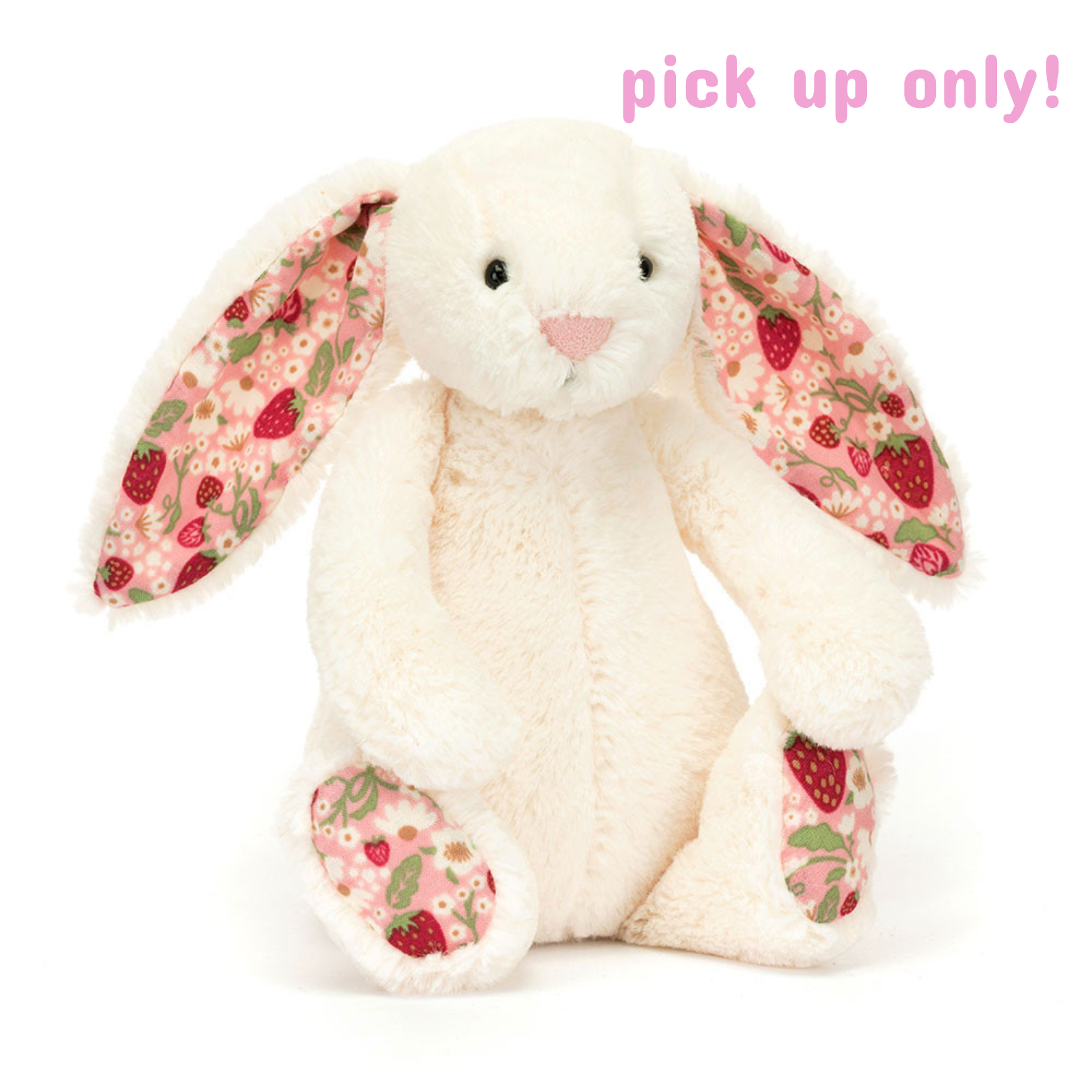 JellyCat Jellycat Blossom Cream Bunny 'Berry' Little