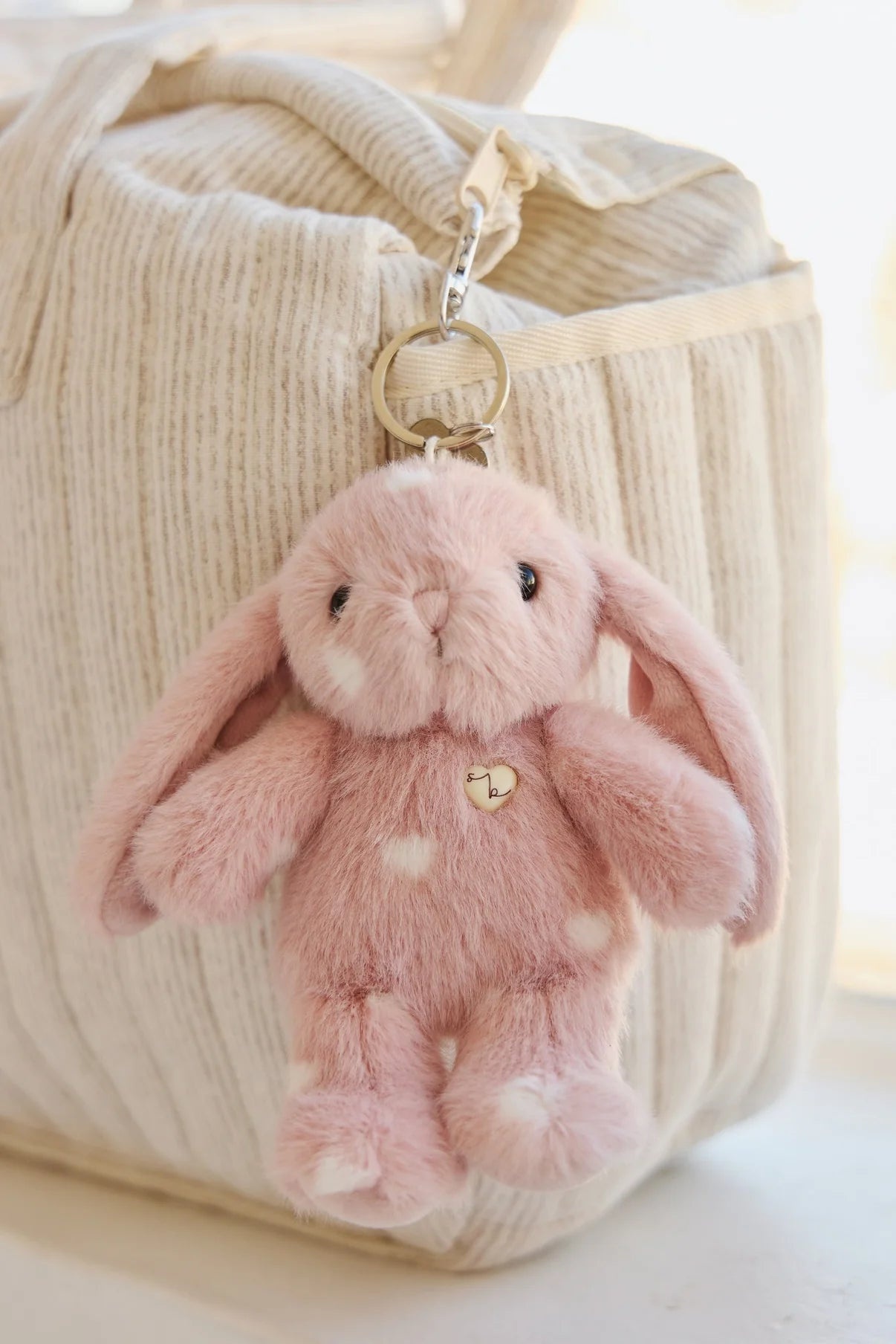 Jamie Kay Jamie Kay Snuggle Bunnies - Penelope Keyring Little Love