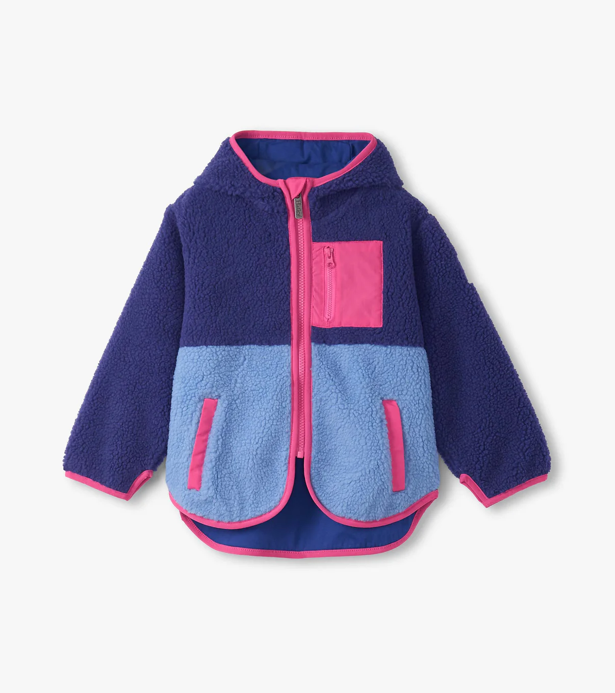 Hatley Hatley Faux Sherpa Colorblock Jacket