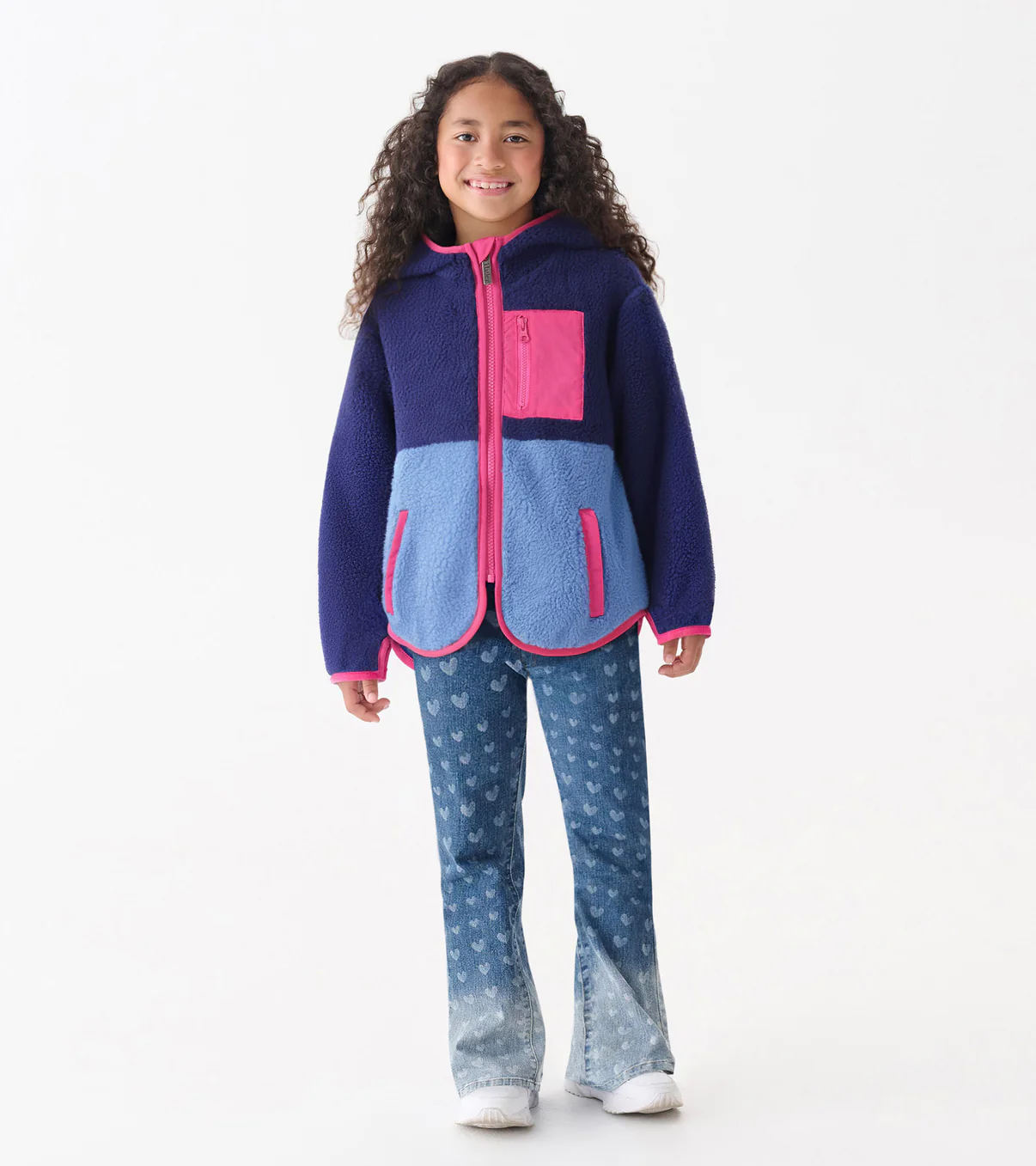 Hatley Hatley Faux Sherpa Colorblock Jacket
