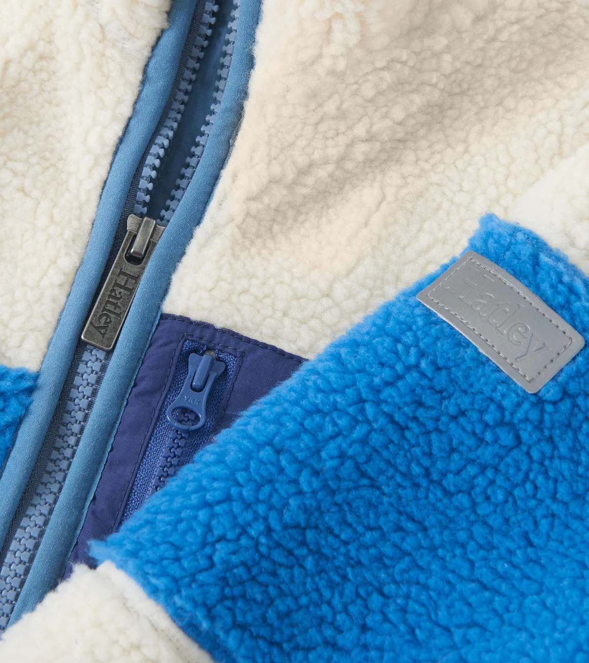 Hatley Hatley Faux Sherpa Zip Up Jacket