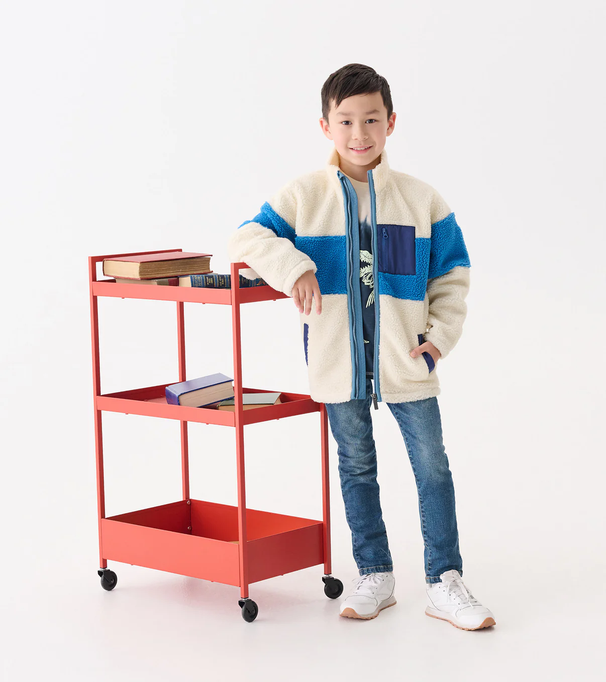 Hatley Hatley Faux Sherpa Zip Up Jacket