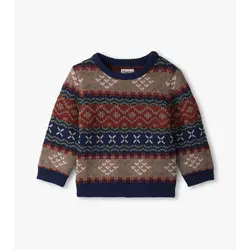 Hatley Hatley Vintage Fair Isle Crew Neck Sweater