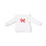 Angel Dear Angel Dear Candy Canes Ruffle Shoulder Sweatshirt