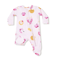 Angel Dear Angel Dear Hanukkah 2 Way Zipper Footie