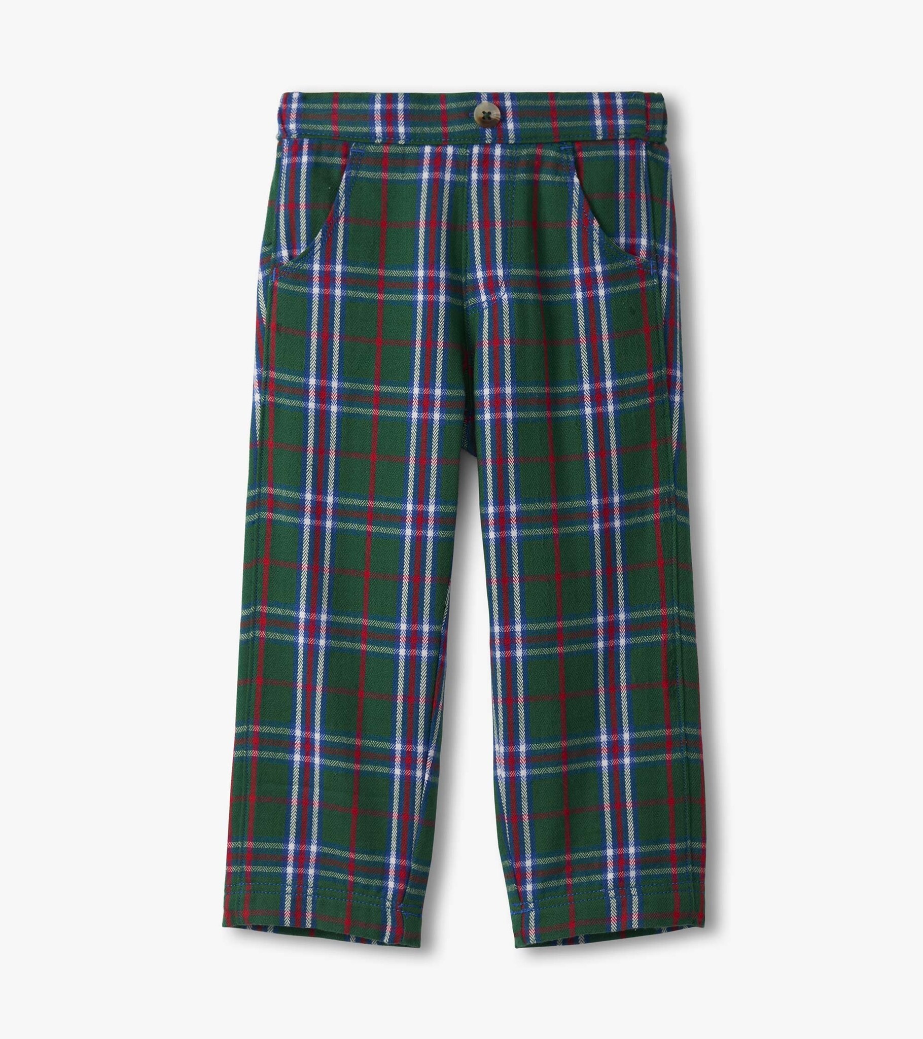 Hatley Hatley Holiday Plaid Straight Leg Pants