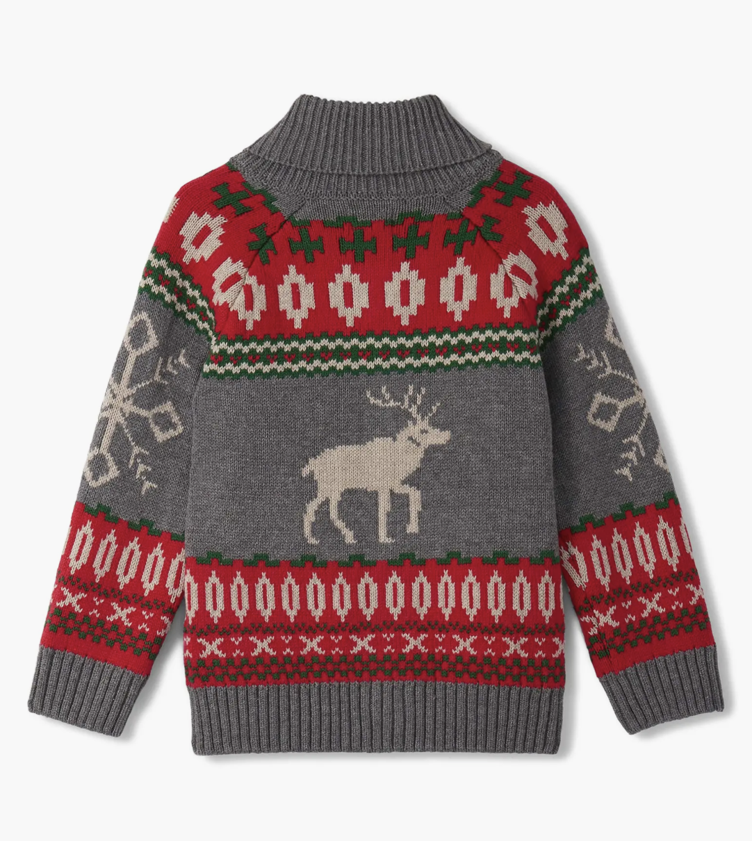 Hatley Hatley Winter Elk Shawl Collar Cardigan