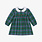 Hatley Hatley Holiday Plaid Puff Sleeve Pinafore