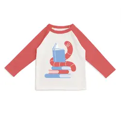 Winter Water Factory Winter Water Factory Graphic Baseball Tee - Bookworm
