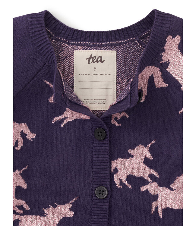 Tea Collection Tea Unicorn Cardigan