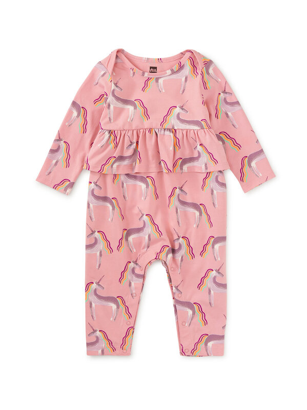 Tea Collection Tea Pretty Peplum Romper