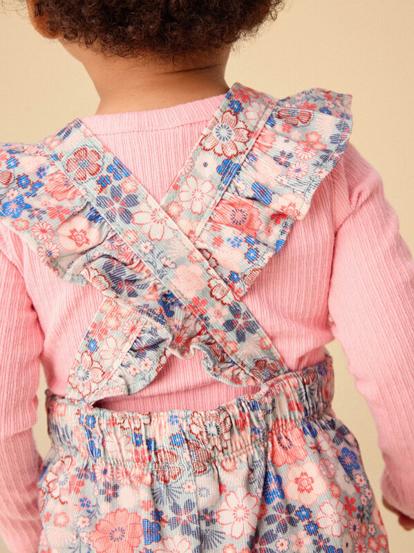 Tea Collection Tea Corduroy Ruffle Romper
