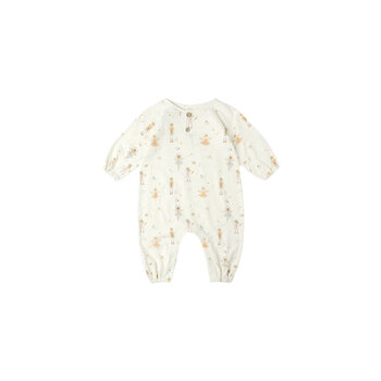 Rylee and Cru Rylee & Cru Nutcracker Henley Jumpsuit