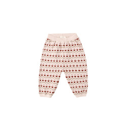 Rylee and Cru Rylee & Cru Ruby Hearts Knit Pant