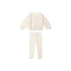 Rylee and Cru Rylee & Cru Ruby Ditsy Spongey Knit Set