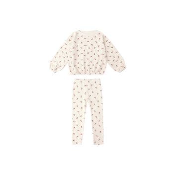 Rylee and Cru Rylee & Cru Ruby Ditsy Spongey Knit Set