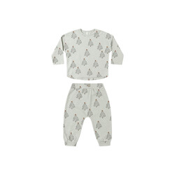 Rylee and Cru Rylee & Cru Trees Long Sleeve Tee + Pant Set