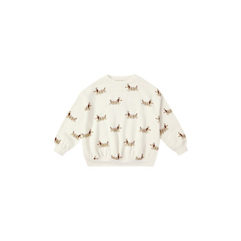 Rylee and Cru Rylee & Cru Christmas Dogs Relaxed Sweatshirt