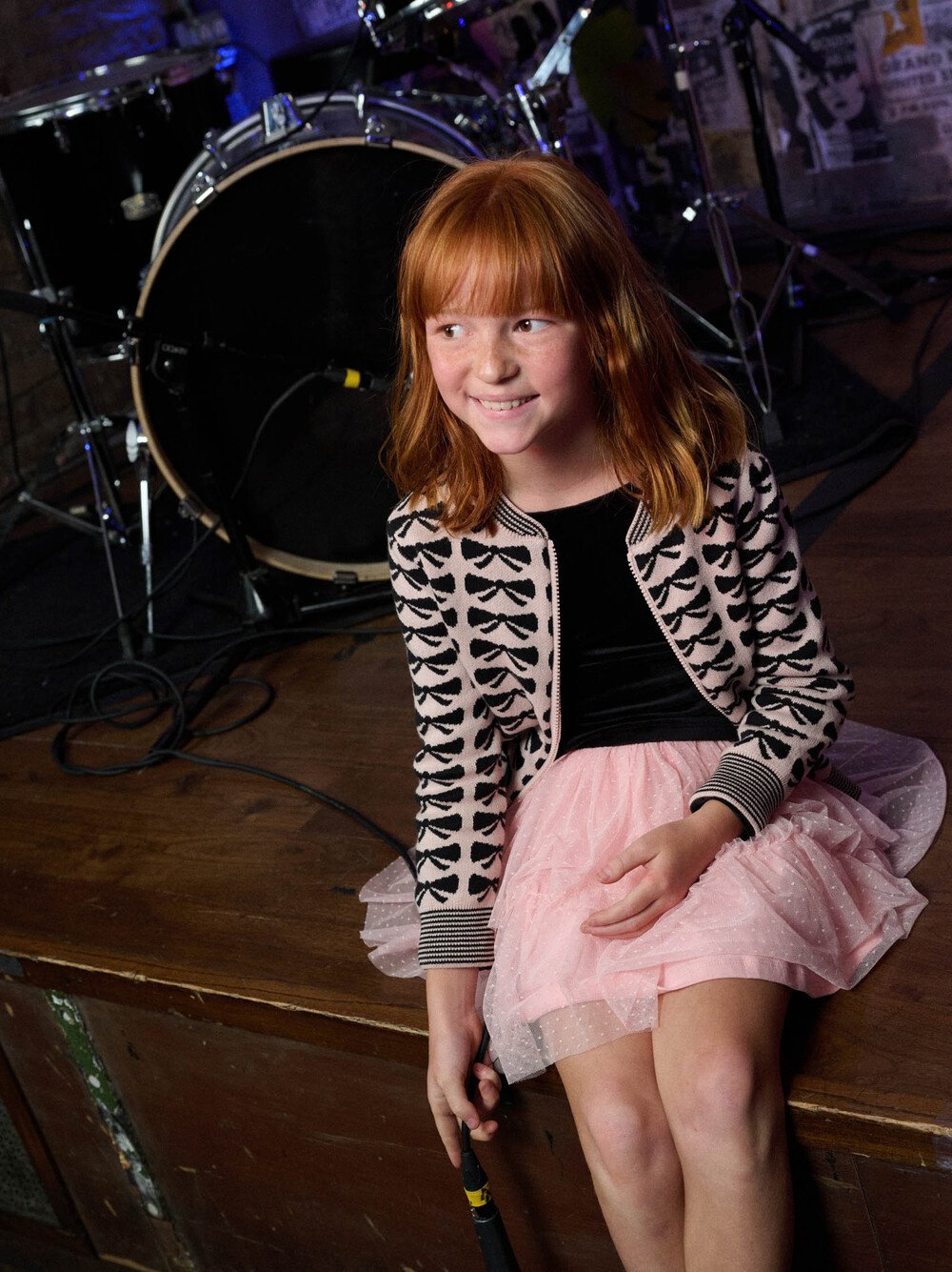 Tea Collection Tea Layered Dot Tulle Skirt