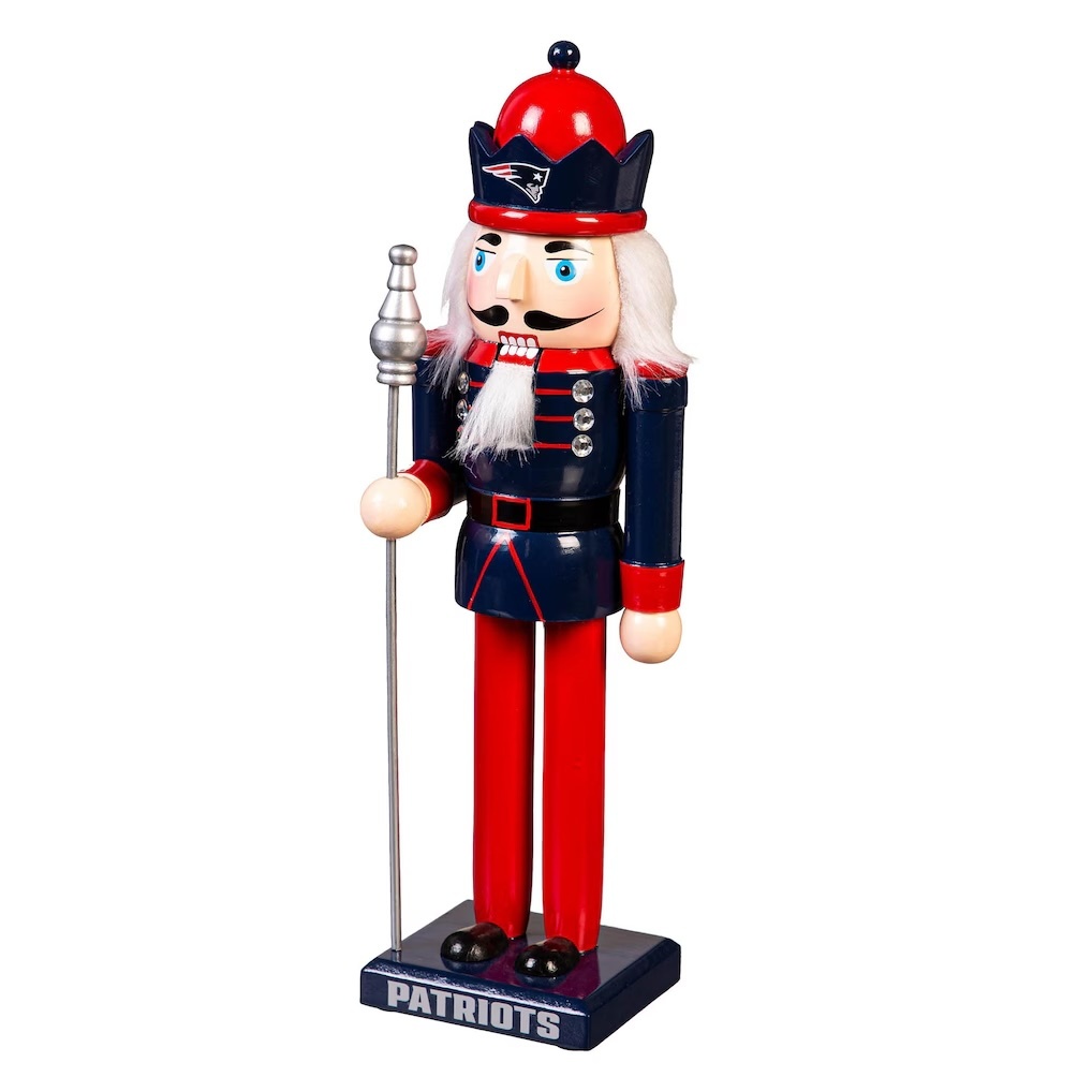 Masterpieces Puzzles New England Patriots - Collectible Nutcracker
