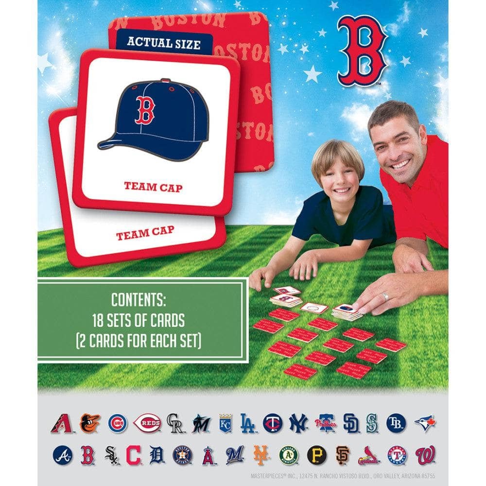 Masterpieces Puzzles Boston Red Sox Matching Game