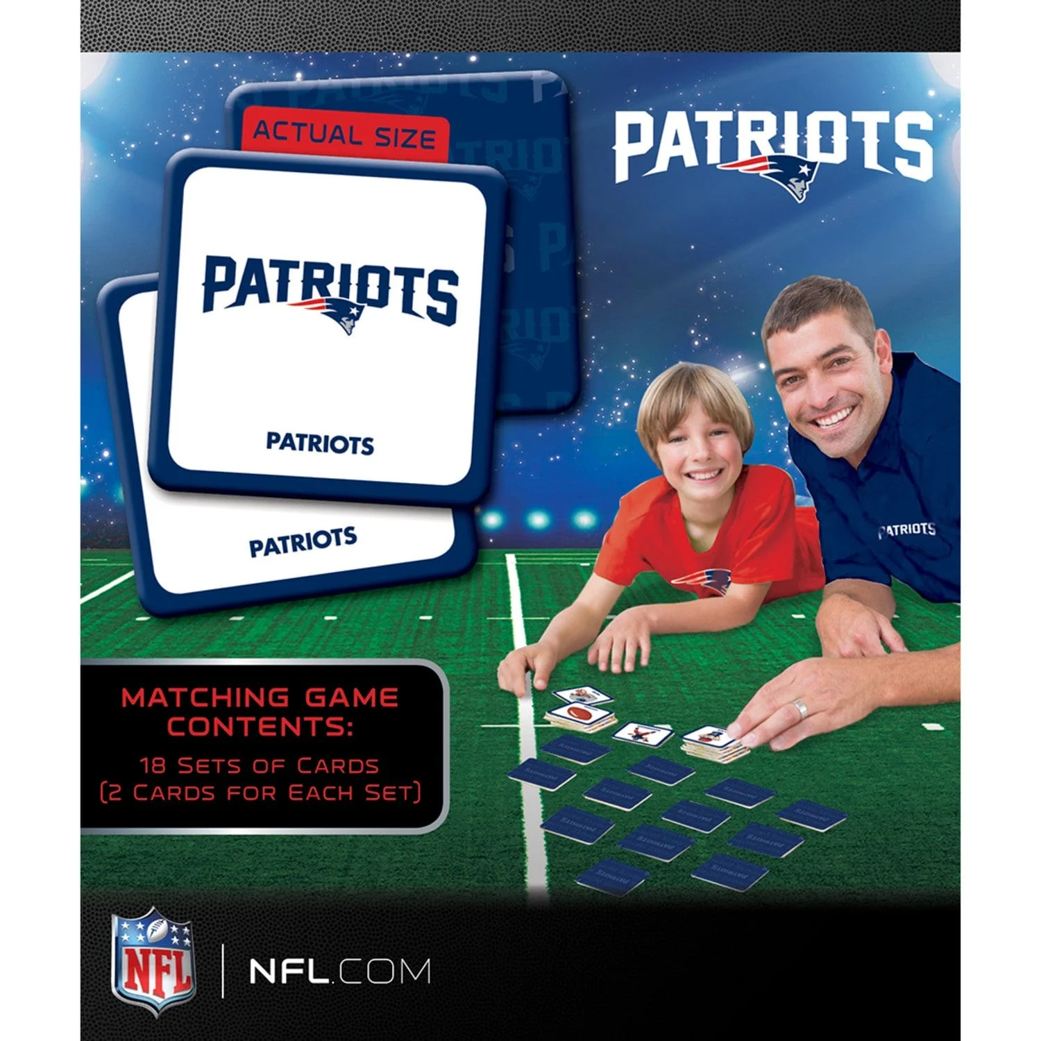 Masterpieces Puzzles New England Patriots Matching Game