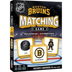 Masterpieces Puzzles Boston Bruins Matching Game