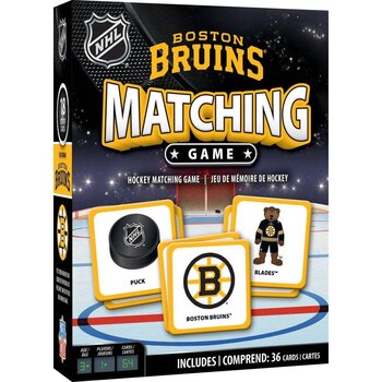 Masterpieces Puzzles Boston Bruins Matching Game